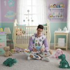 🌌 ABC Galaxy Hooded Jumpsuit – ABDL One-Piece