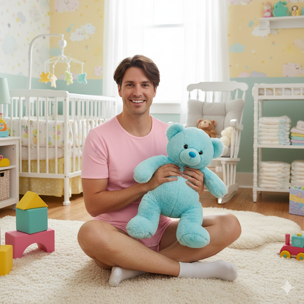 Cozy Light Pink Adult Onesie Bodysuit - Embrace Your Little Side