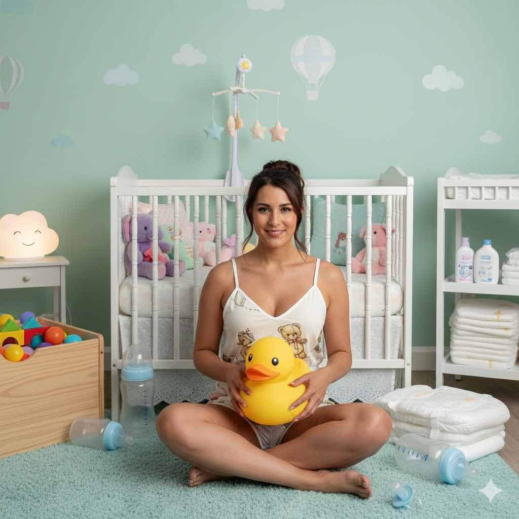 🧸 Nursery Parade Romper – ABDL Short One-Piece