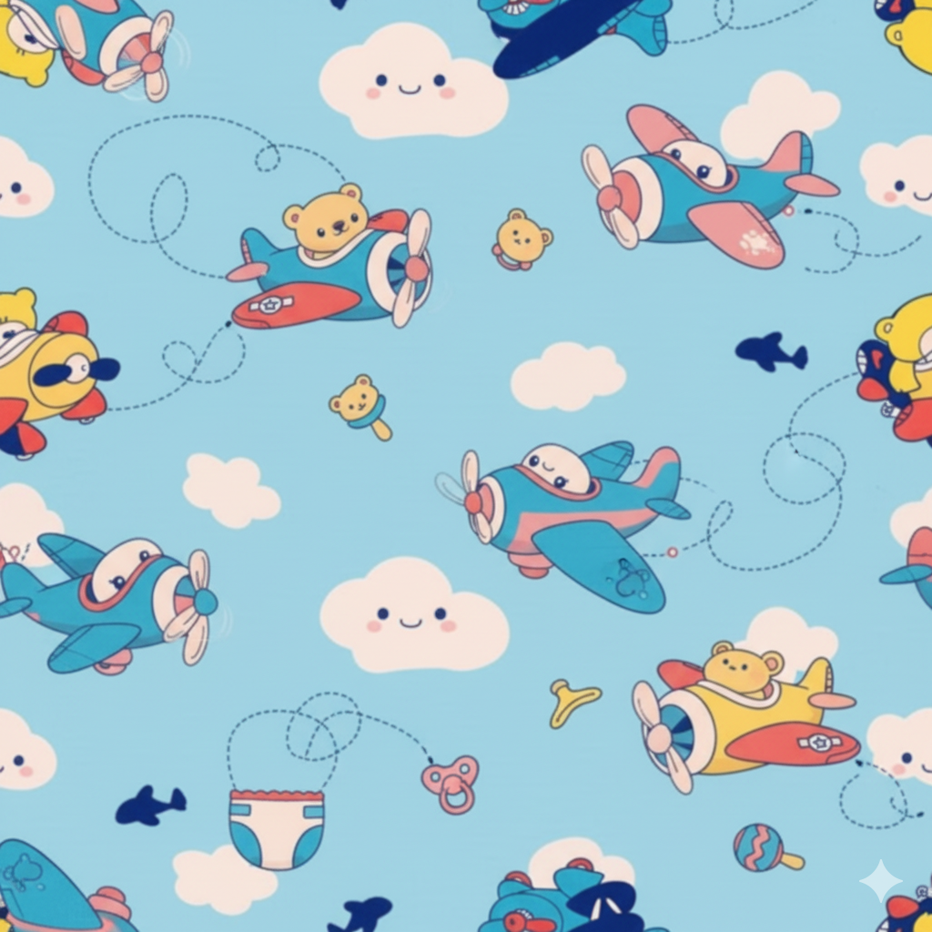 Soar to Comfort in Our "Little Pilot" ABDL Briefs!