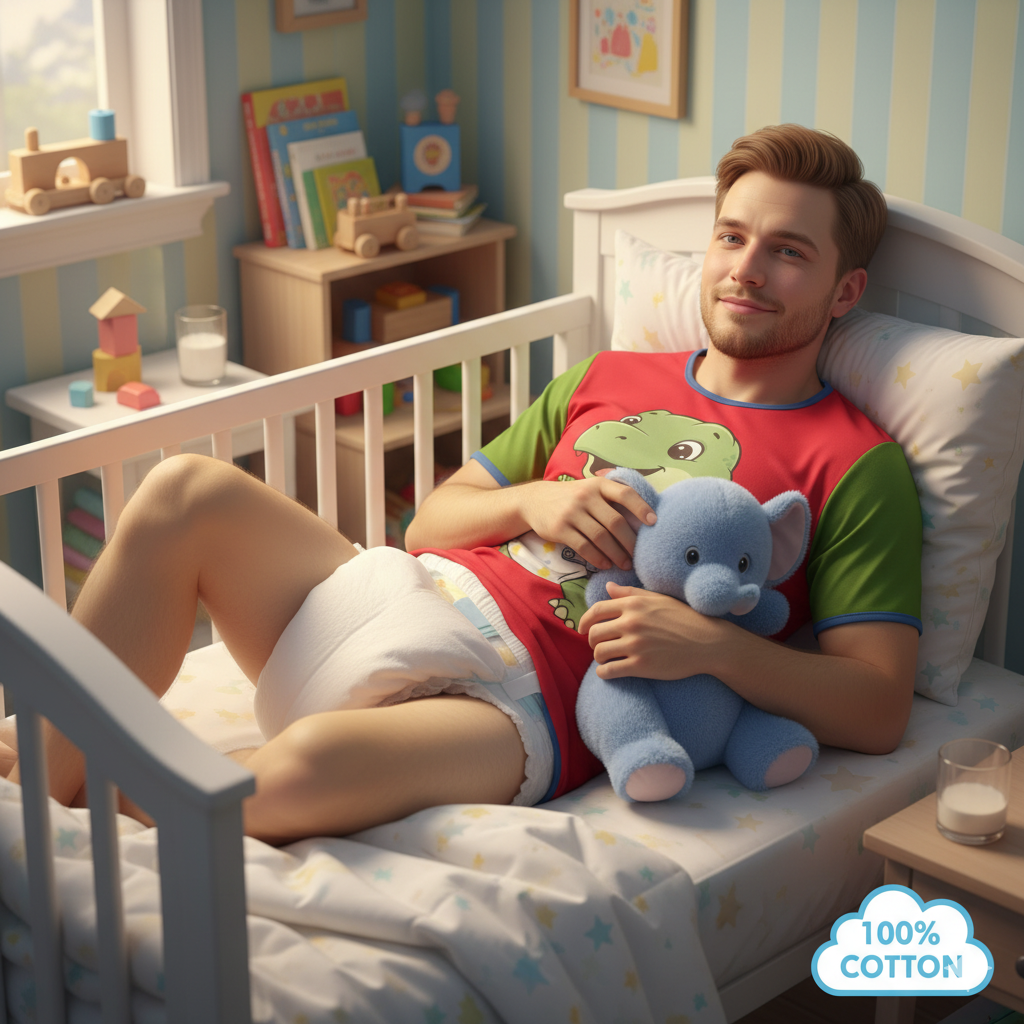 "Dino-Mite Dreams" Adult Baby Onesie