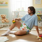 Dino Snuggles Waterproof Training Pants — Reusable ABDL Adult Baby Brief
