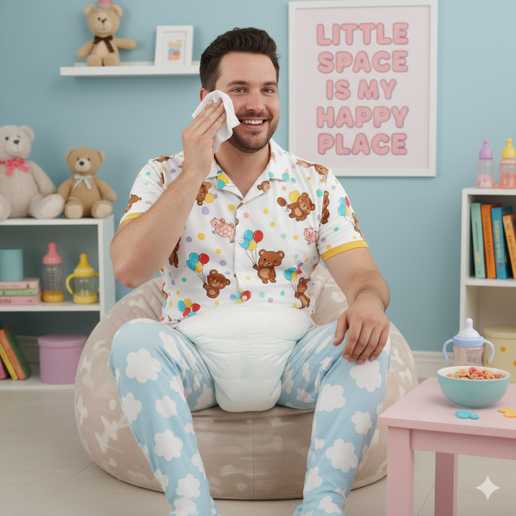 🧼 Rinse-Free Bathing Wipes – 25pcs Pack for Littles, Caregivers & On-the-Go Cleanups