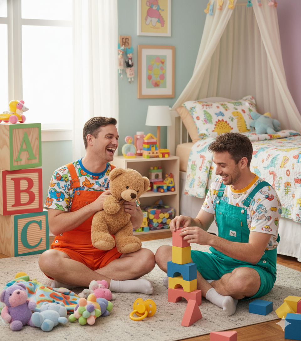 Adorable Suspenders Cargo Overalls - Unisex Fun for Big Littles!