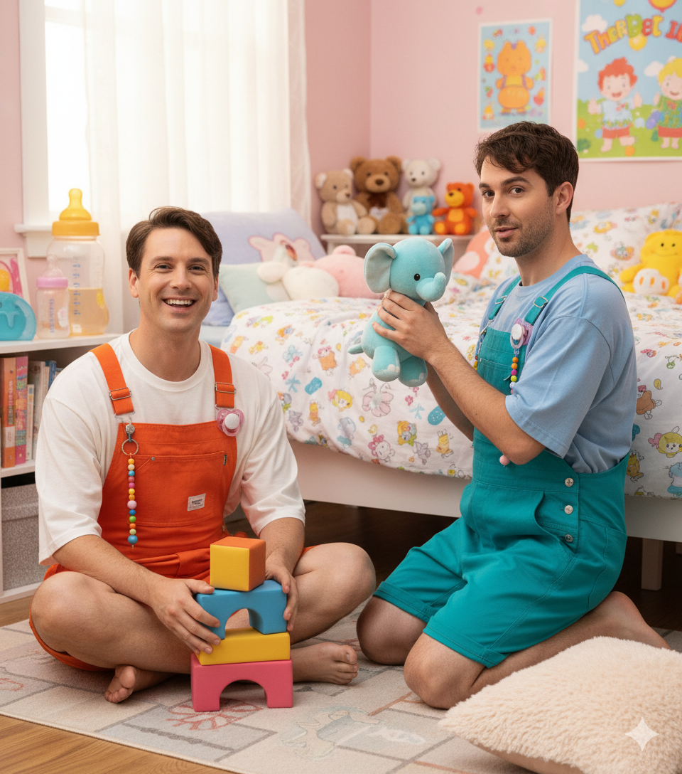 Adorable Suspenders Cargo Overalls - Unisex Fun for Big Littles!