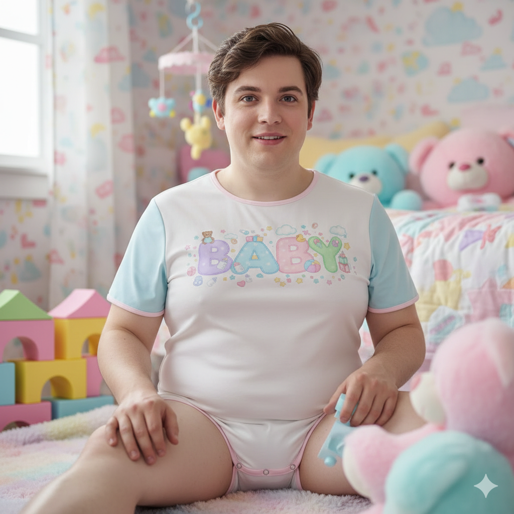Adorable Pastel "BABY" Onesie – Your Ultimate Cuddle Buddy! 🍼💕