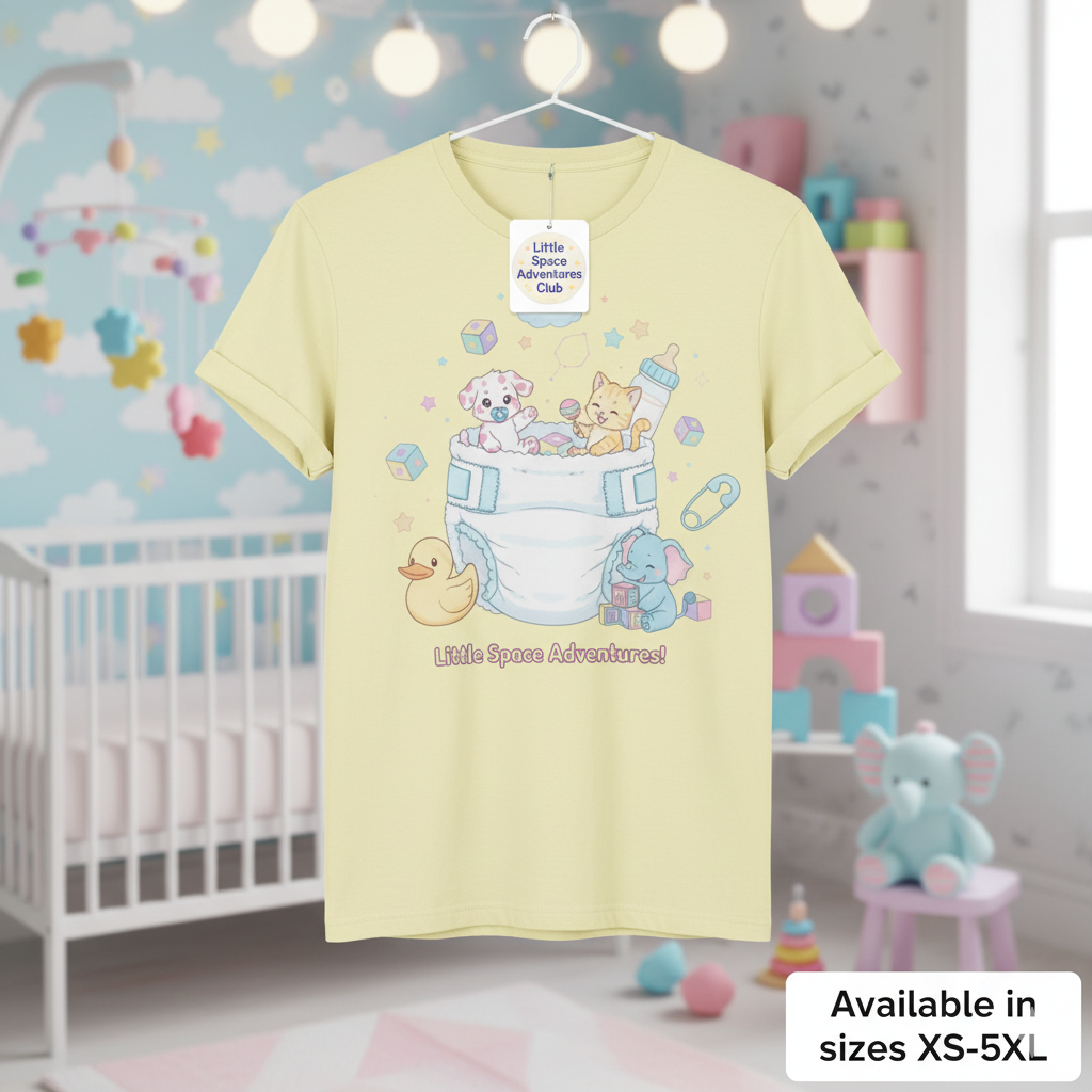 ✨ Little Space Adventures! Adorable Baby Animals T-Shirt! ✨