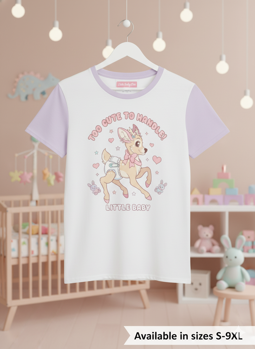 🎀 Too Cute To Handle! Little Baby Fawn T-Shirt! 🎀