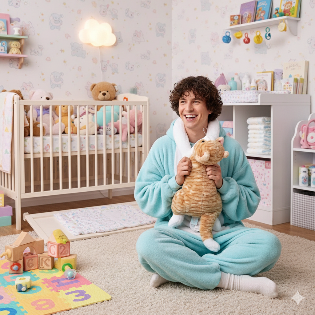 Wally the Weighted Cuddle Cat | 28" Long-Arm Sensory Plush for Comfort & Calm