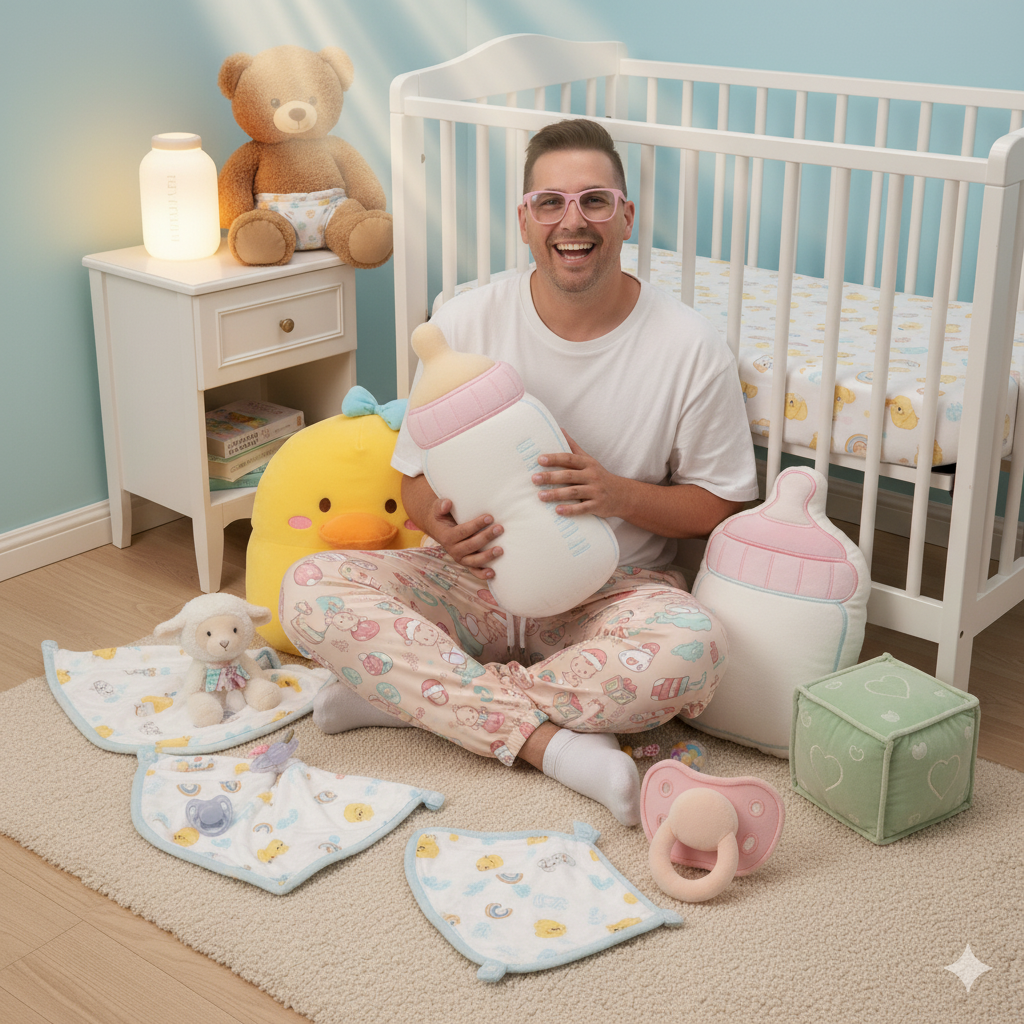 Cozy Cloud Baby Joggers - Adorable ABDL Pants for Little Adventures! 🍼☁️