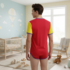 Lil' Dumper ABDL Onesie - Short-Sleeve Snap Crotch