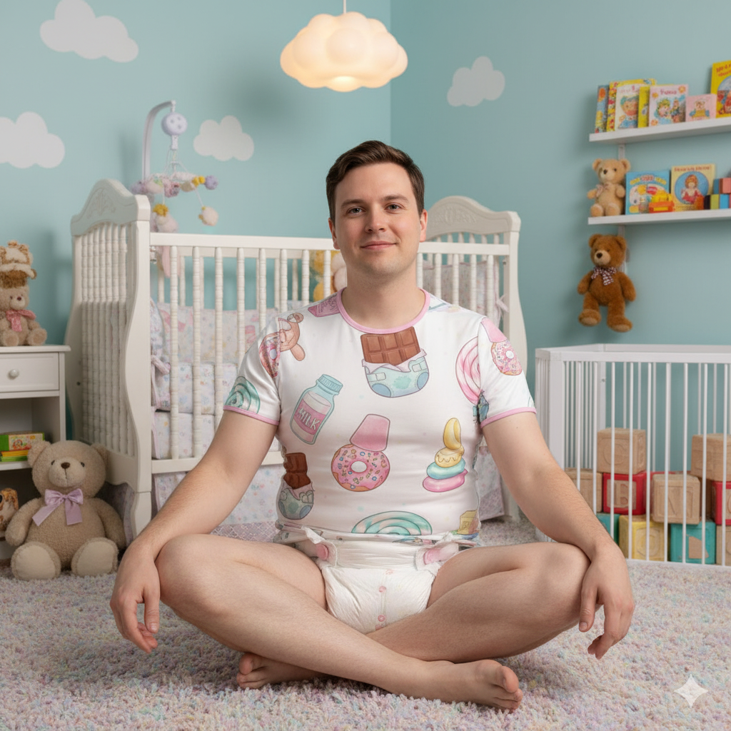 Sweet Treats Adult Onesie - Candy Dream Bodysuit for ABDL Playtime