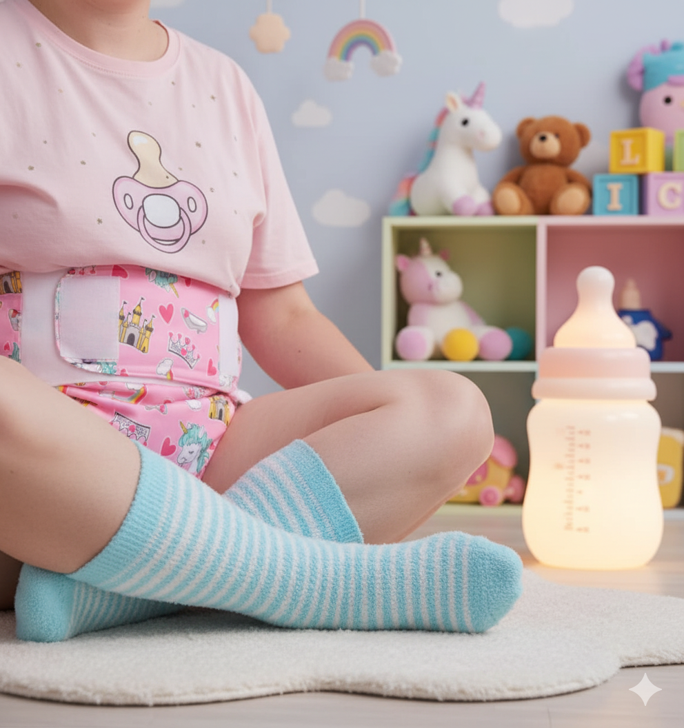 Princess Dreams Reusable Adult Diaper (Pocket Style)