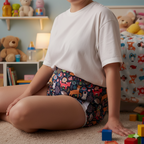 Critter Cuddles – Whimsical Forest Friends Reusable Diaper