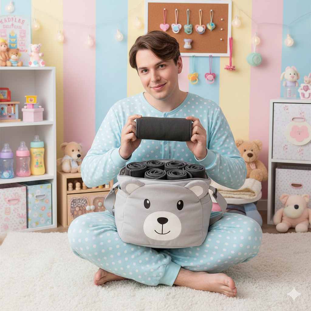 🌫️ SnugglePad Inserts – Bamboo Charcoal