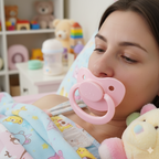 Adorable Silicone Handmade Pacifiers: ABDL Adult-Sized Binkies for Little Space Bliss – Solid & Decorated Options!