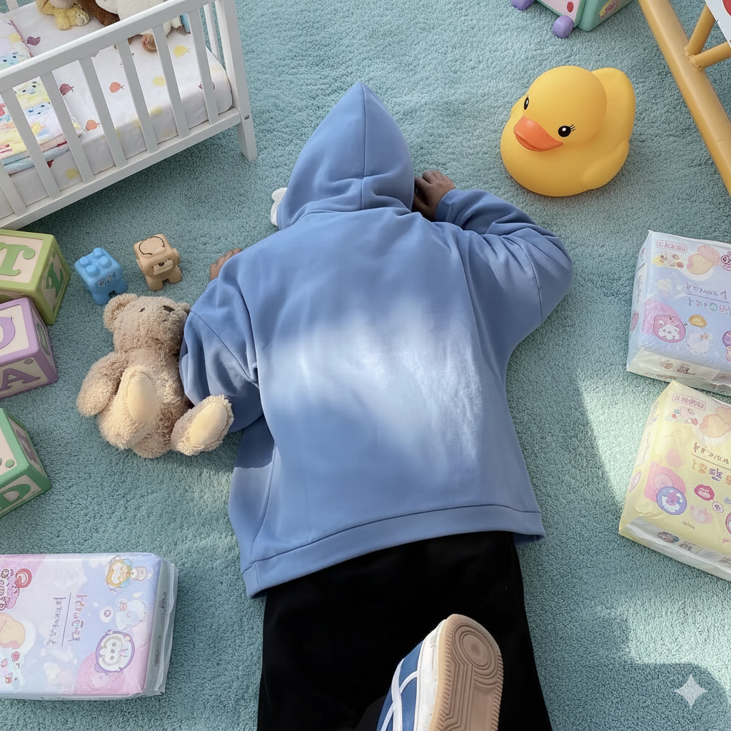 🦈 SharkSnug Hoodie – Black or Blue