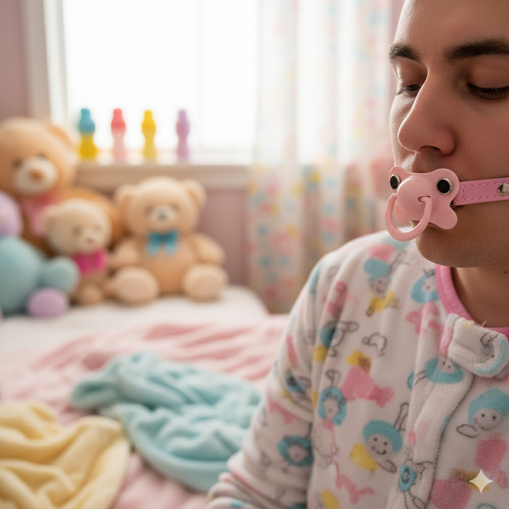 🎀 Pacifier Charm Choker – Color Pop Edition