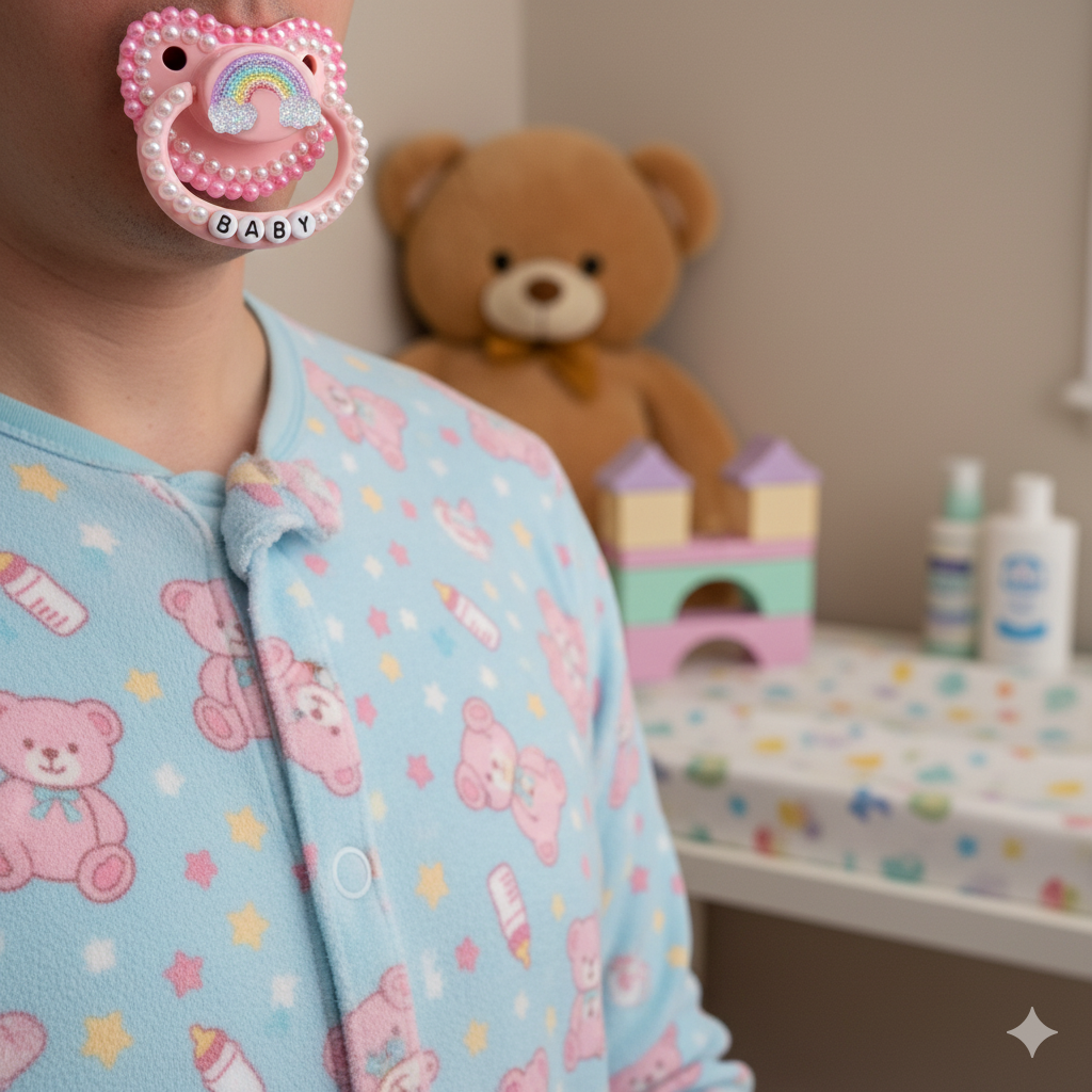 🌈 BABY Rainbow Pearl Pacifier