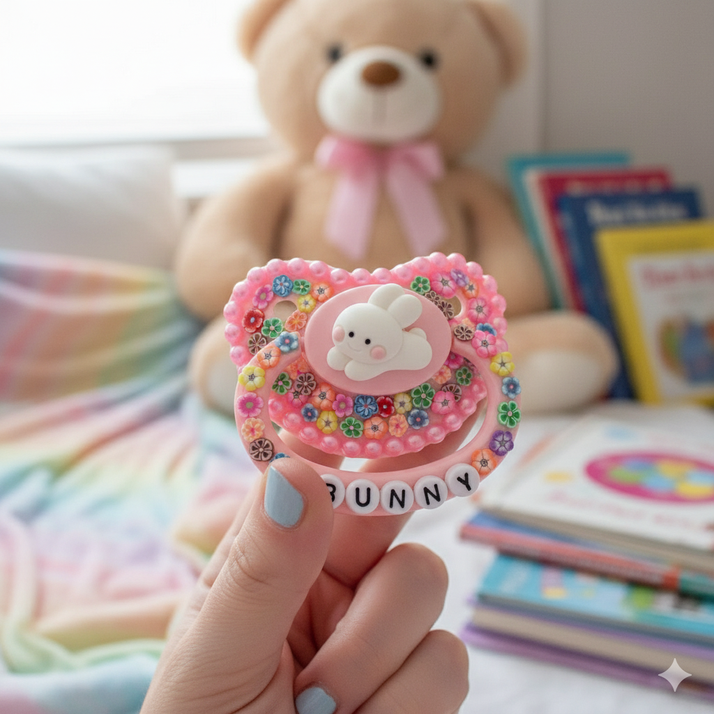 🐰 BUNNY Garden Pacifier