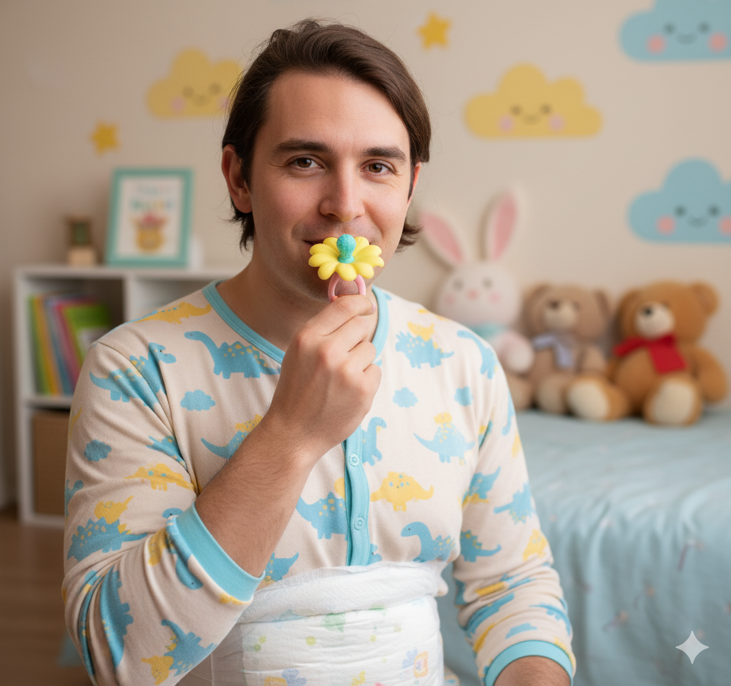 🌸 Blossom Binky – Flower Pacifier Teether