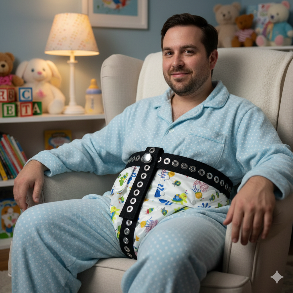 🔒 SnuggleLock Diaper Belt – Adjustable & Lockable