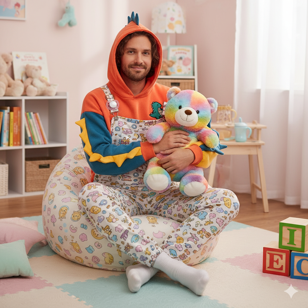 - Rawr & Snuggle – Colorblock Dino Hoodie for Diapered Cuties