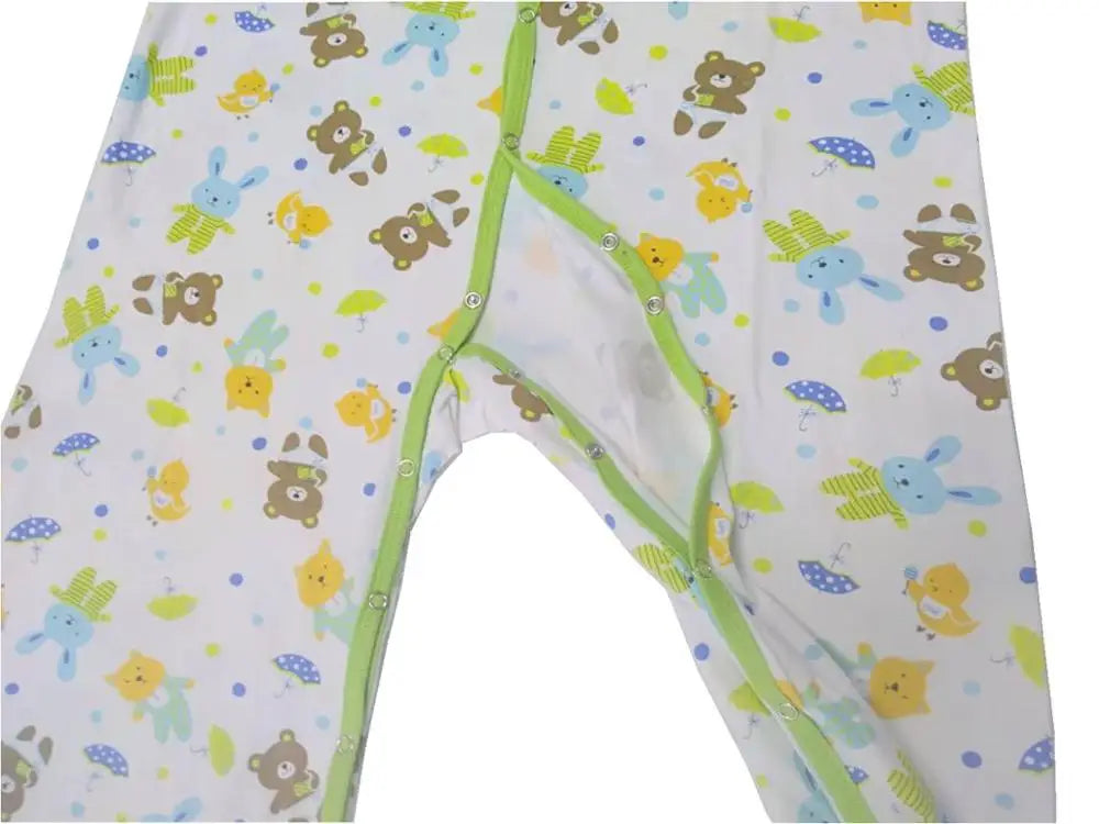 Snuggle Bears Footed Sleeper Onesie — ABDL Adult Pajamas
