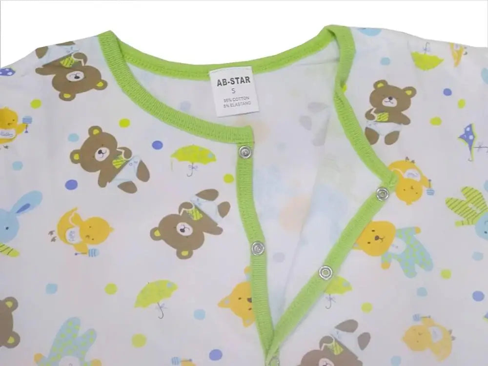 Snuggle Bears Footed Sleeper Onesie — ABDL Adult Pajamas