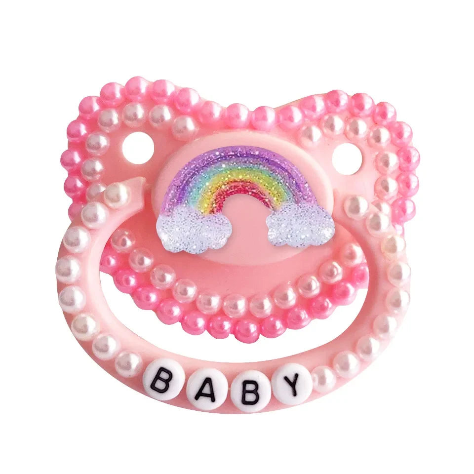 🌈 BABY Rainbow Pearl Pacifier