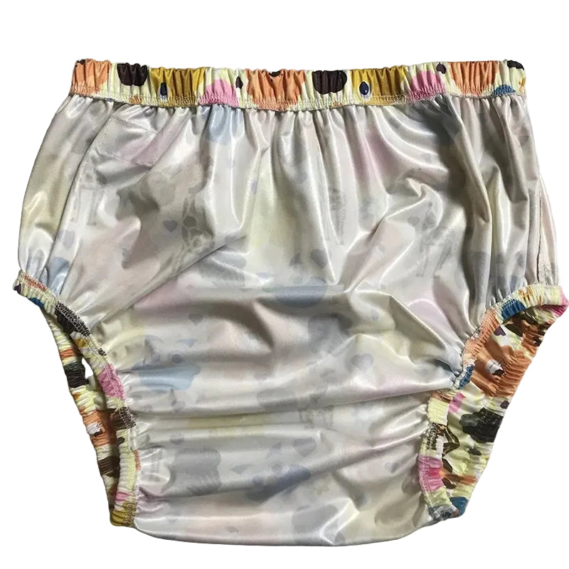 ABDL Adult Cloth Diaper Cover — Waterproof Reusable Little Space Diaper Pants (56 Prints, L/XL/XXL)