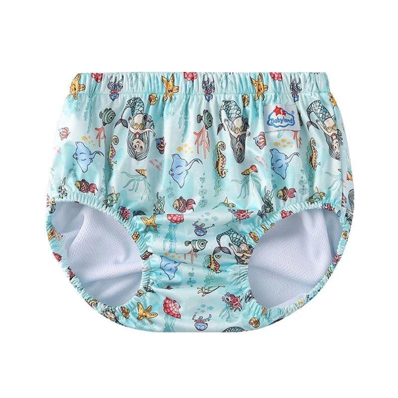 ABDL Adult Cloth Swimming Diaper — Waterproof, Reusable Little Space Diaper Pants (32 Prints)