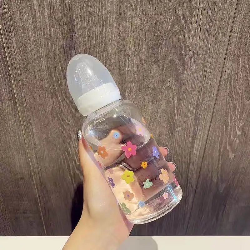 🍼 Nursery Sippy Bottle – 400ml Cartoon Edition