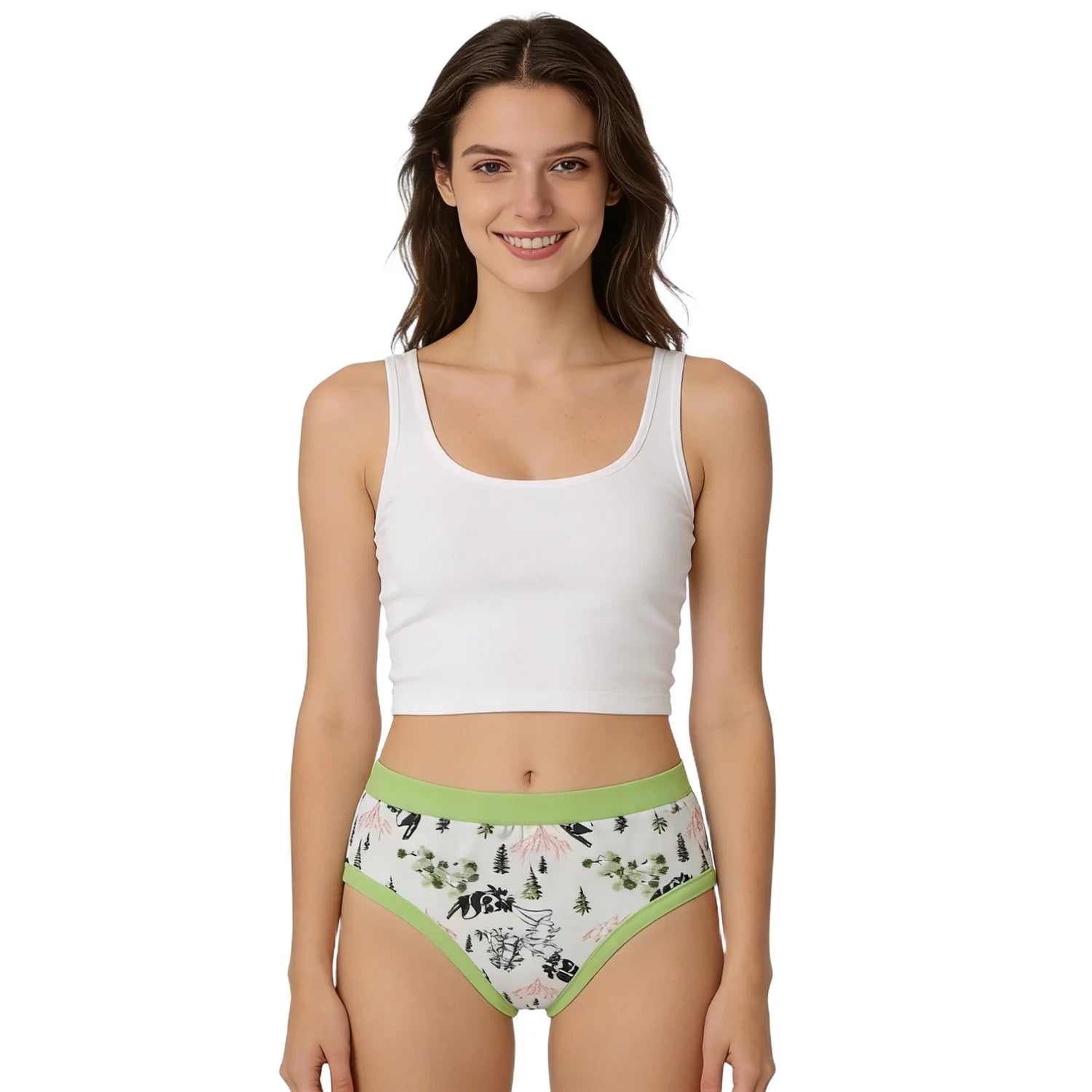 Panda Print ABDL Cotton Briefs (Bottom Only)