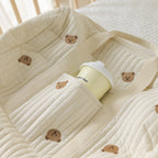 "My Little Adventures" Personalized Quilted Bunny Diaper Bag - For Big Littles on the Go!