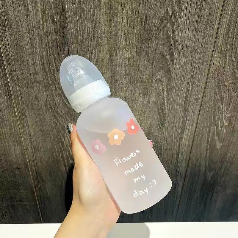🍼 Nursery Sippy Bottle – 400ml Cartoon Edition