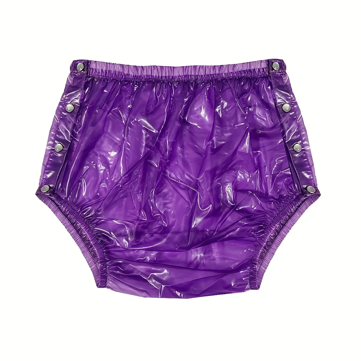 ABDL Snap-Open Plastic Pants – PVC Diaper Cover with 8 Snaps for Little Space | Sizes L–5XL