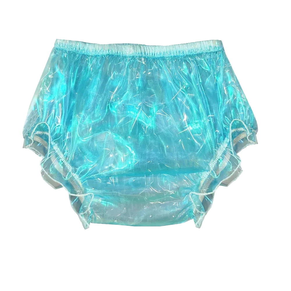 ABDL Plastic Pants – Clear Waterproof Diaper Cover for Little Space | Organza & PVC | Sizes M–XXXL