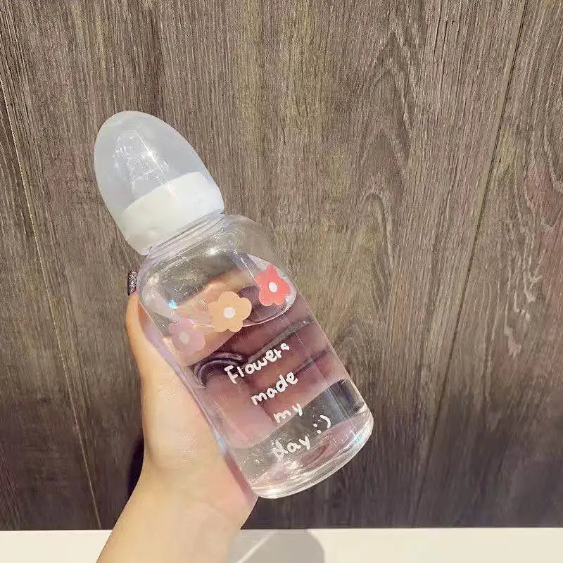 🍼 Nursery Sippy Bottle – 400ml Cartoon Edition