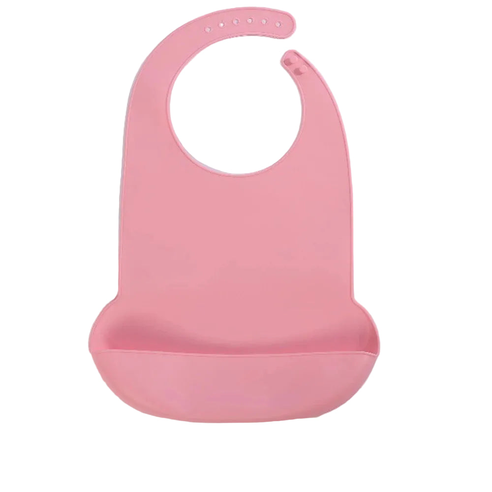 🍓 Silicone Adult Bib – For Littles Who Love Messy Mealtime Magic