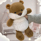 🧸 Diapered Plush Pals – 40cm Cotton Cuties