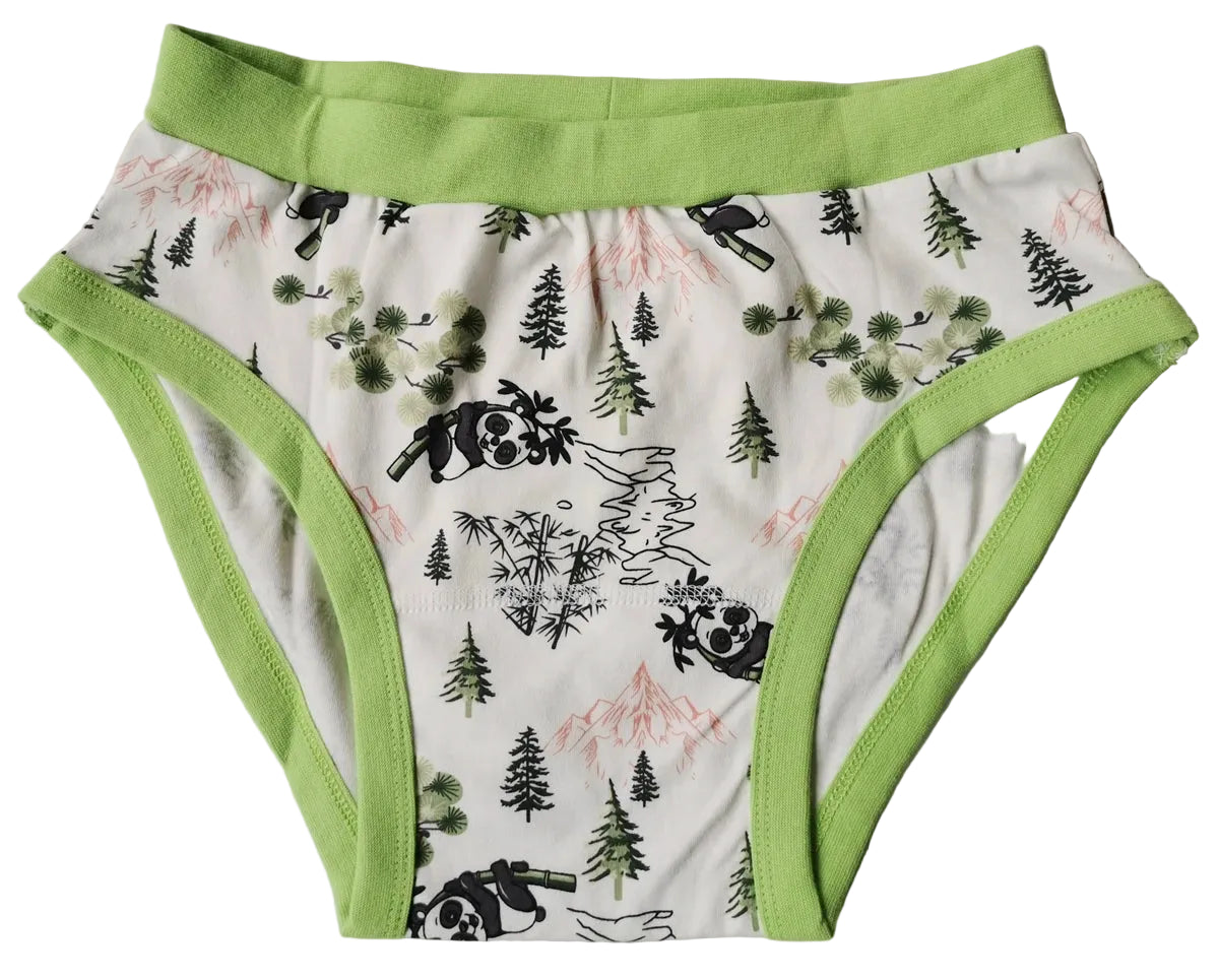 Panda Print ABDL Cotton Briefs (Bottom Only)