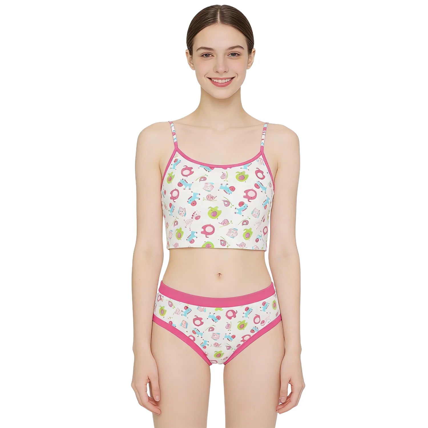 Pink Horse ABDL Training Briefs with Padding (Bottom Only)