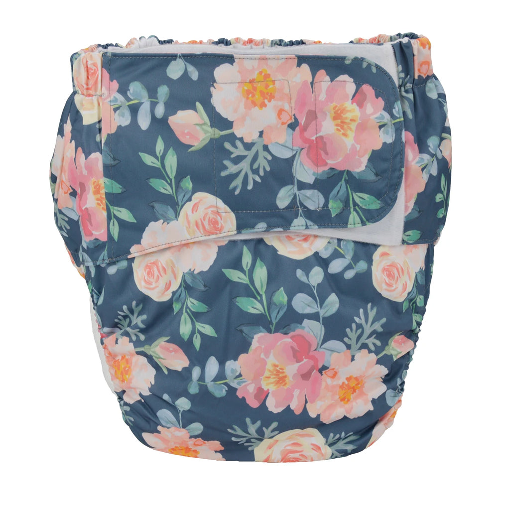 Premium Adult Cloth Diaper - Floral Bliss for Your Little Side!