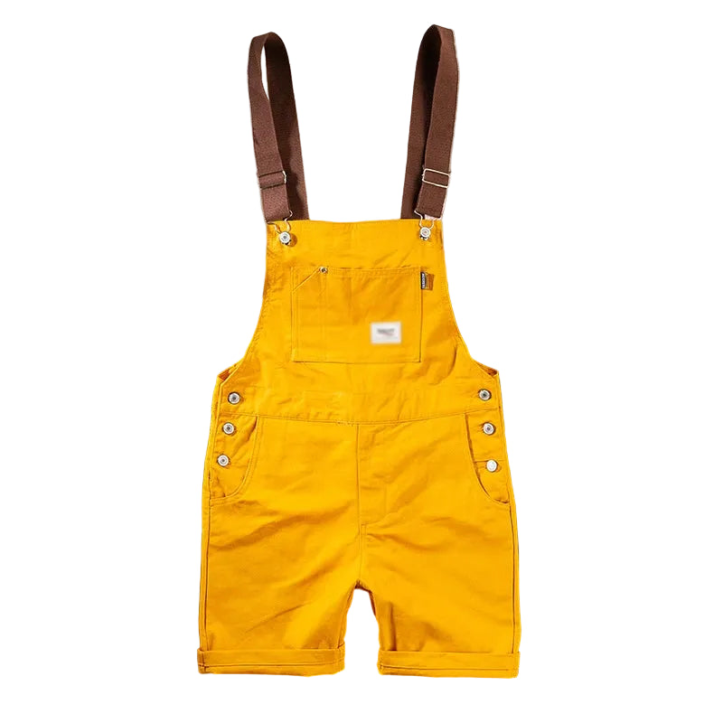 Adorable Suspenders Cargo Overalls - Unisex Fun for Big Littles!