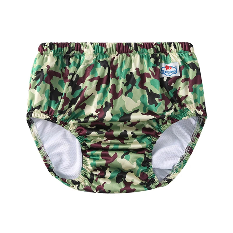 ABDL Adult Cloth Swimming Diaper — Waterproof, Reusable Little Space Diaper Pants (32 Prints)