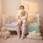 Cosmic Planets ABDL Snap-Crotch Footed Pajama