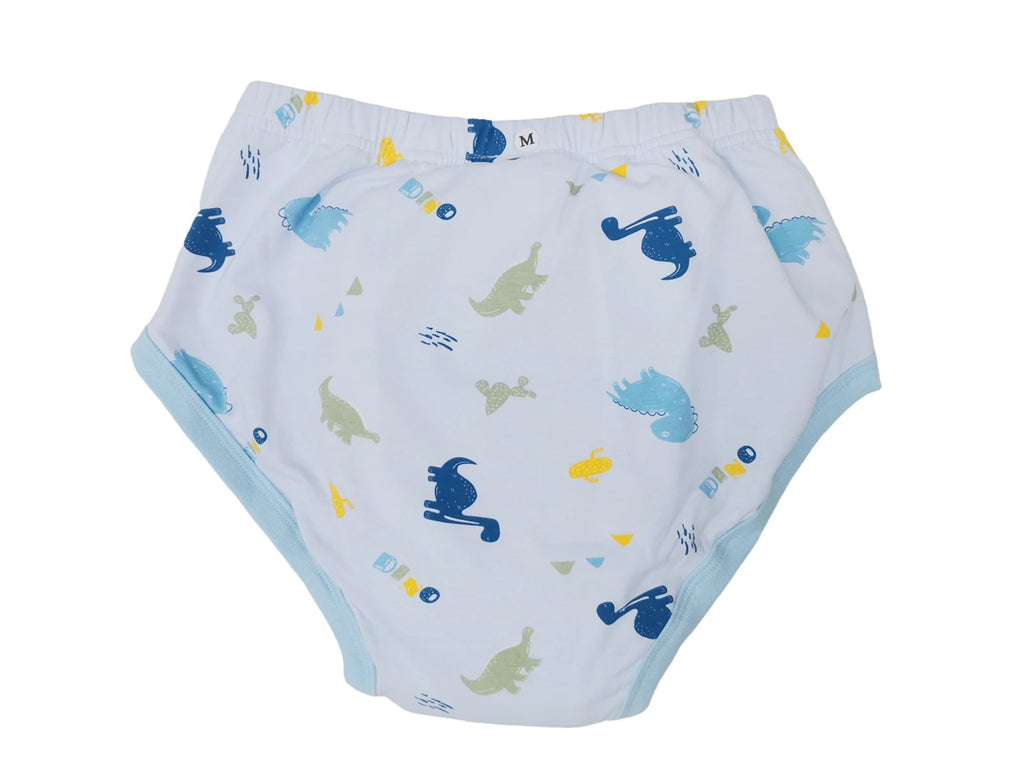Blue Dinosaur ABDL Training Briefs with Padding