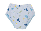 Blue Dinosaur ABDL Training Briefs with Padding