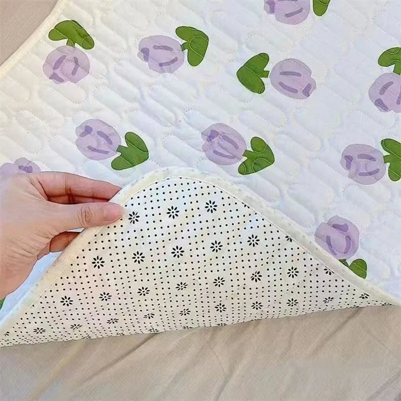 🌸 SnuggleShield Bed Pad – Waterproof & Reusable